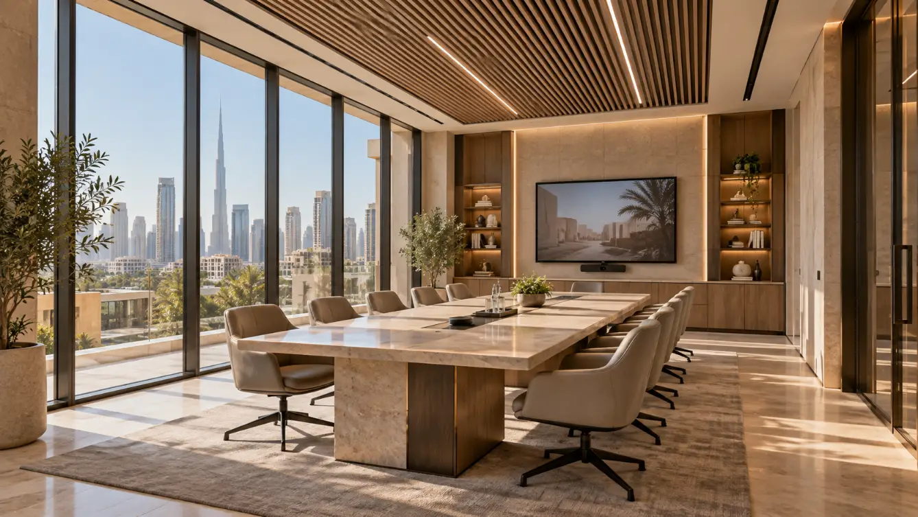 Al Noor Offices corporate conference room
