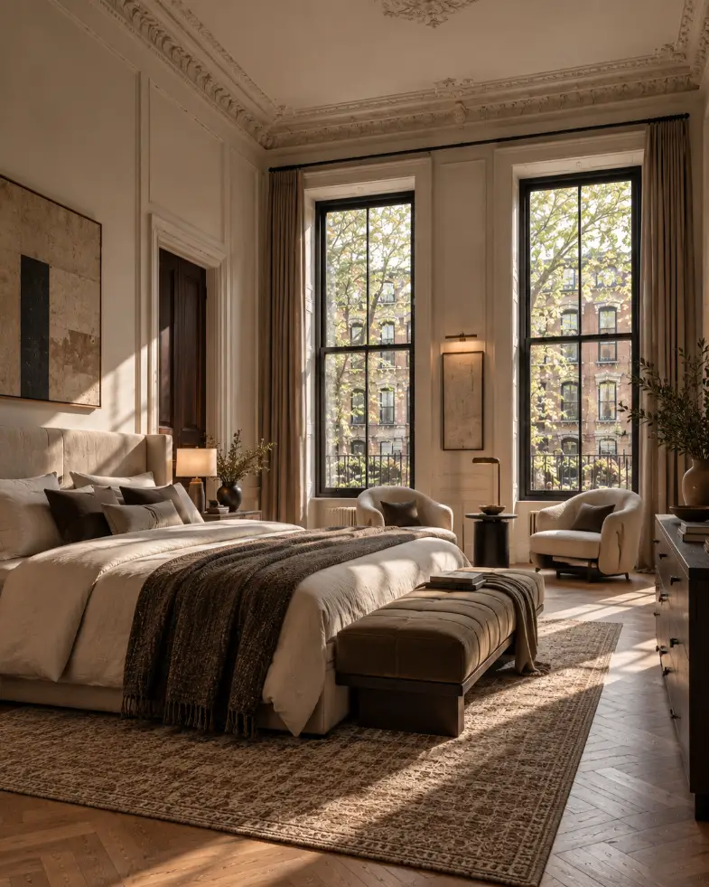 Chelsea Townhouse bedroom