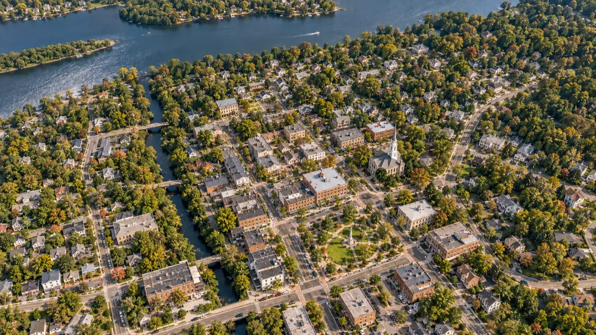 Hudson Valley Town Framework masterplan