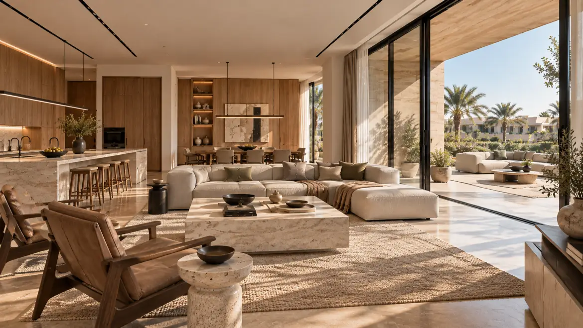 Jumeirah Residence living space alternate