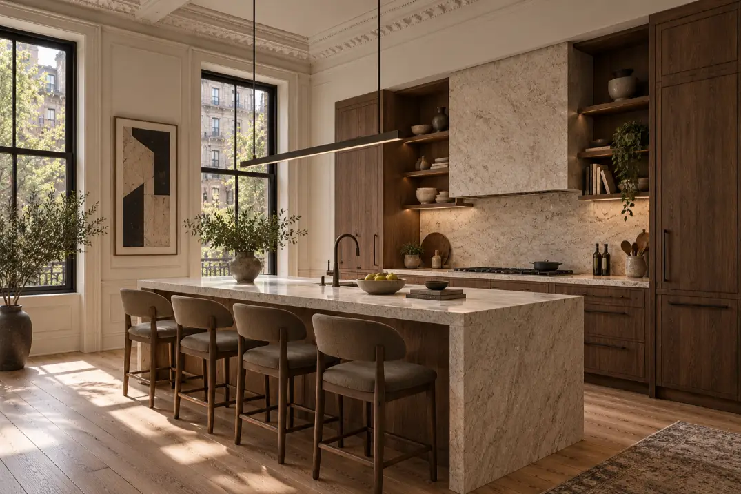 Park Avenue Residence kitchen