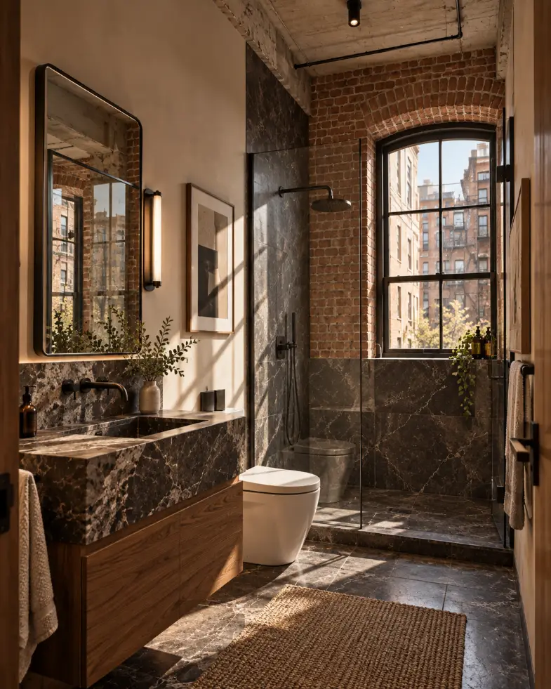 SoHo Loft bathroom
