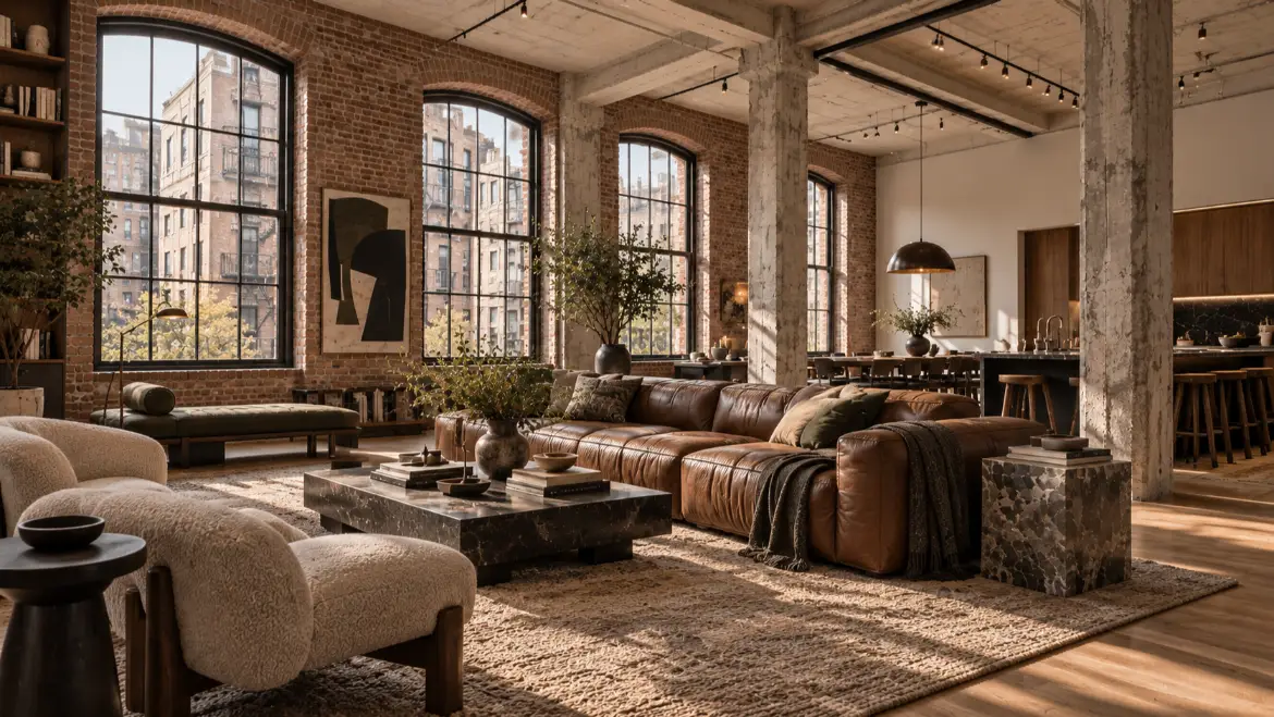 SoHo Loft living room