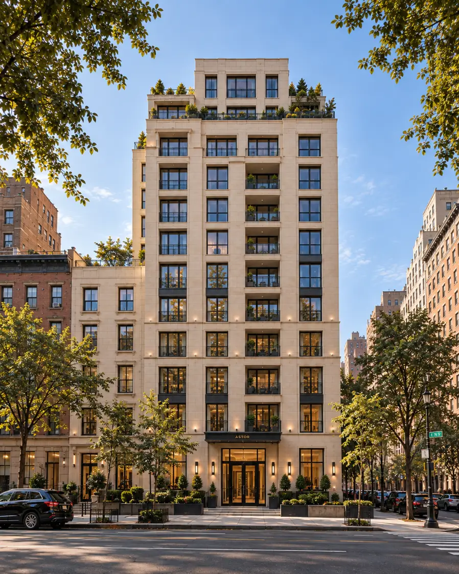 The Astor front view