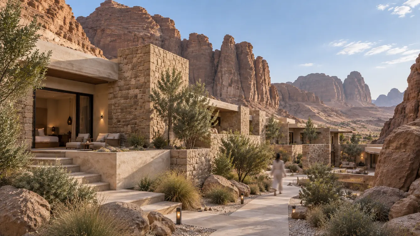 Wadi Stone Retreat landscape experience